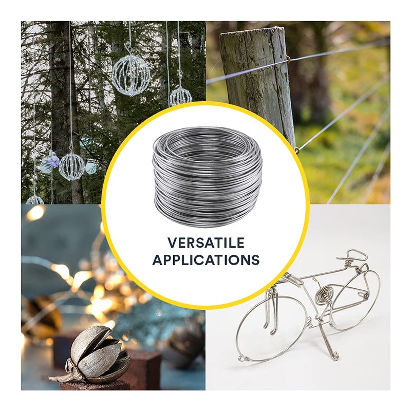 OOK Galvanized Steel Hobby Wire (#18) 110' - Image 4